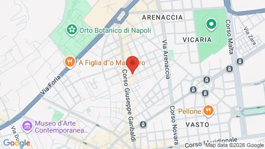 Apartments for rent i Napoli Municipalità 4 - kort over placeringen