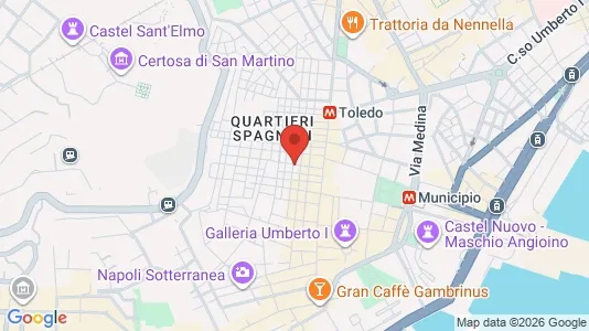 Apartments for rent i Napoli Municipalità 1 - kort over placeringen