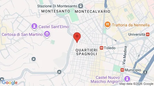 Apartments for rent i Napoli Municipalità 2 - kort over placeringen
