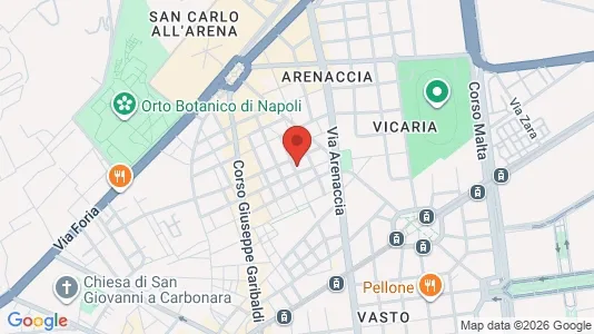 Apartments for rent i Napoli Municipalità 4 - kort over placeringen
