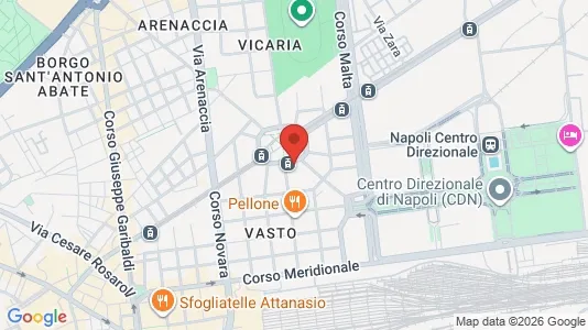 Apartments for rent i Napoli Municipalità 4 - kort over placeringen