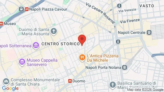 Apartments for rent i Napoli Municipalità 4 - kort over placeringen