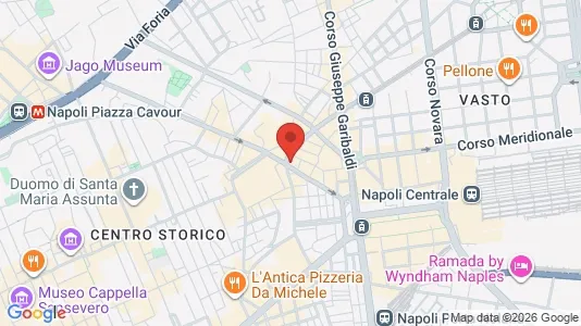 Apartments for rent i Napoli Municipalità 4 - kort over placeringen