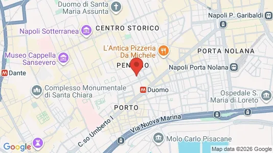 Apartments for rent i Napoli Municipalità 2 - kort over placeringen