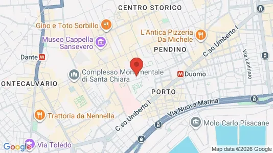 Apartments for rent i Napoli Municipalità 2 - kort over placeringen