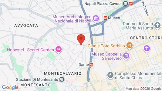 Apartments for rent i Napoli Municipalità 2 - kort over placeringen