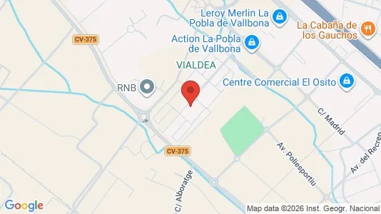 Apartments for rent i Bétera - kort over placeringen