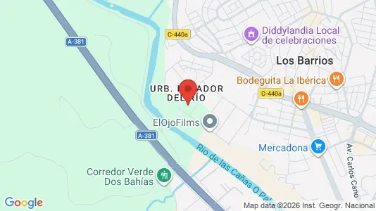 Apartments for rent i Los Barrios - kort over placeringen