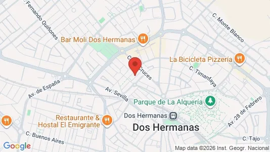 Apartments for rent i Dos Hermanas - kort over placeringen