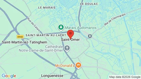 Apartments for rent in Saint-Omer - Photo from Google Street View