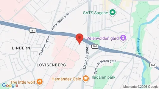 Apartments for rent i Oslo St. Hanshaugen - kort over placeringen
