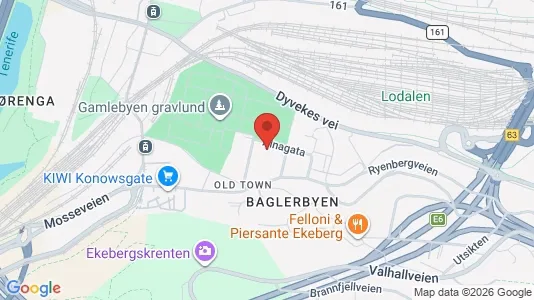 Apartments for rent i Oslo Gamle Oslo - kort over placeringen