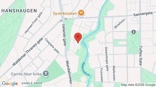 Apartments for rent i Oslo Grünerløkka - kort over placeringen