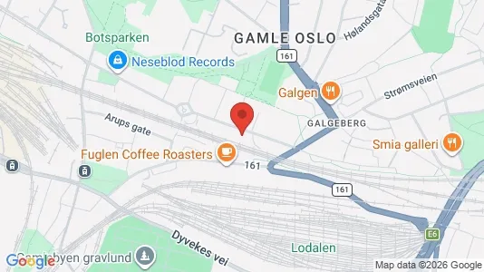 Apartments for rent i Oslo Gamle Oslo - kort over placeringen