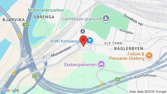 Apartments for rent i Oslo Gamle Oslo - kort over placeringen