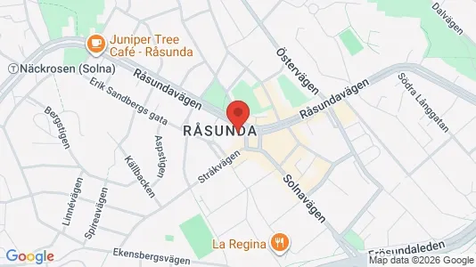 Apartments for rent i Solna - kort over placeringen