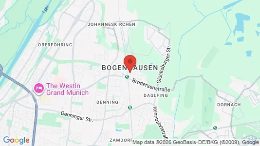 Apartments for rent in Munich Bogenhausen - Photo from Google Street View