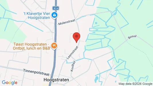 Apartments for rent i Hoogstraten - kort over placeringen