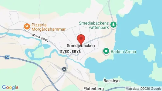 Houses for rent i Smedjebacken - kort over placeringen
