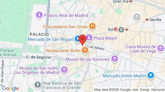Apartments for rent i Madrid Arganzuela - kort over placeringen