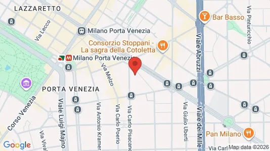 Apartments for rent i Milano Zona 1 - Centro storico - kort over placeringen