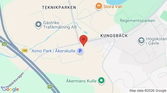 Apartments for rent i Gävle - kort over placeringen