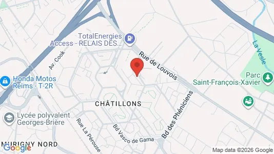 Apartments for rent in Reims - Photo from Google Street View