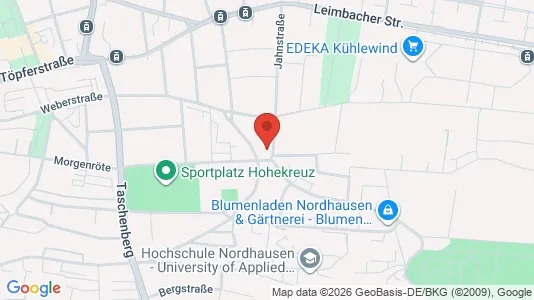 Apartments for rent in Nordhausen - Photo from Google Street View