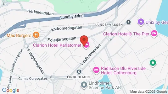 Apartments for rent i Lundby - kort over placeringen