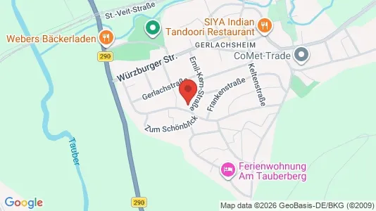 Apartments for rent in Main-Tauber-Kreis - Photo from Google Street View