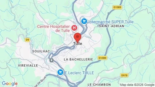 Houses for rent in Tulle - Photo from Google Street View