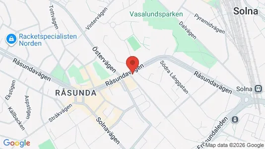 Apartments for rent i Solna - kort over placeringen