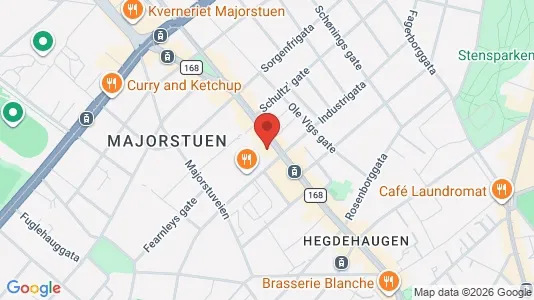 Apartments for rent i Oslo Frogner - kort over placeringen