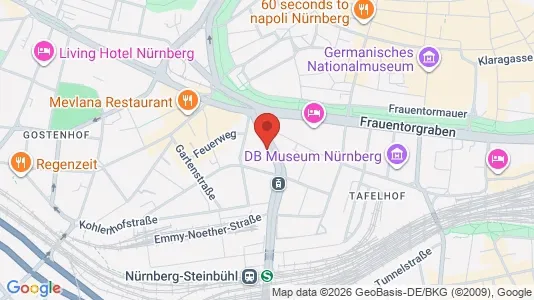 Apartments for rent in Nuremberg - Photo from Google Street View