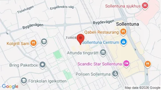 Apartments for rent i Sollentuna - kort over placeringen