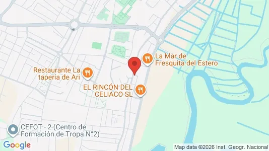 Apartments for rent i Puerto Real - kort over placeringen