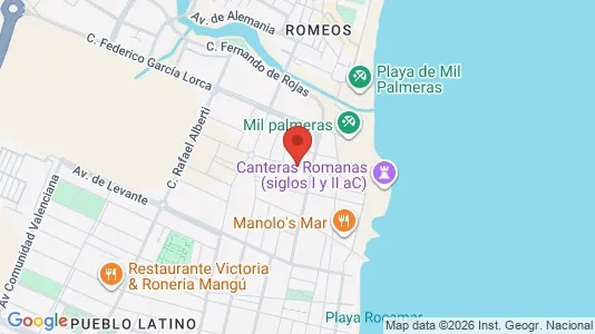 Apartments for rent i Orihuela - kort over placeringen
