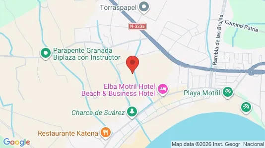 Apartments for rent i Motril - kort over placeringen
