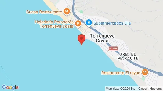 Apartments for rent i Torrenueva Costa - kort over placeringen