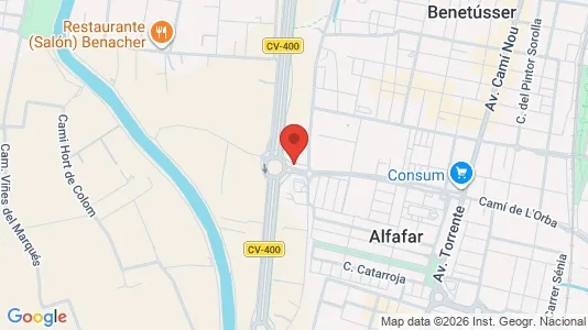 Apartments for rent i Paiporta - kort over placeringen