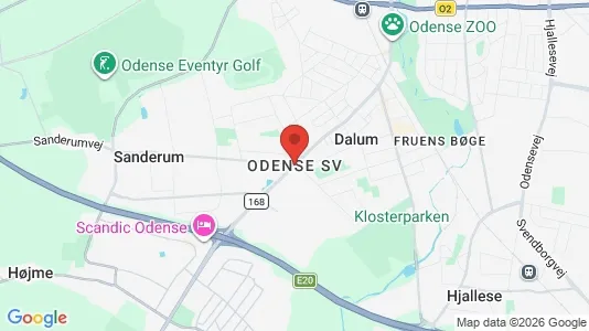 Apartments for rent i Assens - kort over placeringen