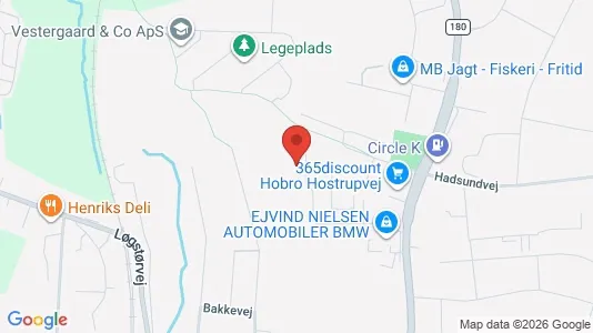 Apartments for rent i Hobro - kort over placeringen