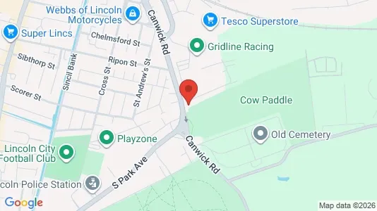 Apartments for rent i Lincoln - Lincolnshire - kort over placeringen