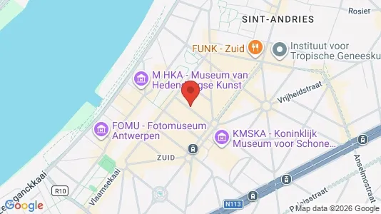 Apartments for rent i Stad Antwerp - kort over placeringen
