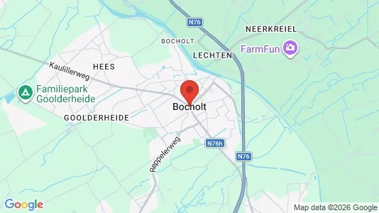 Houses for rent i Bocholt - kort over placeringen