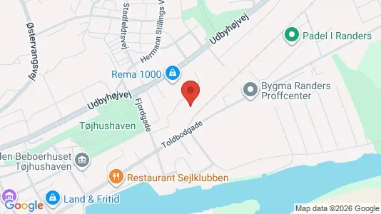 Apartments for rent i Randers NØ - kort over placeringen