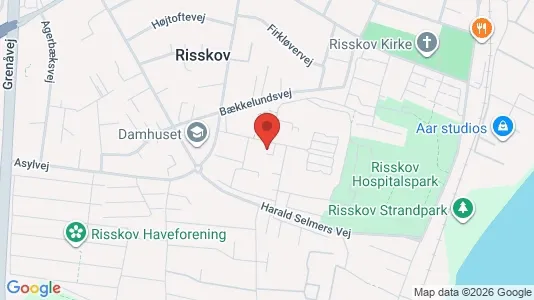 Apartments for rent i Risskov - kort over placeringen