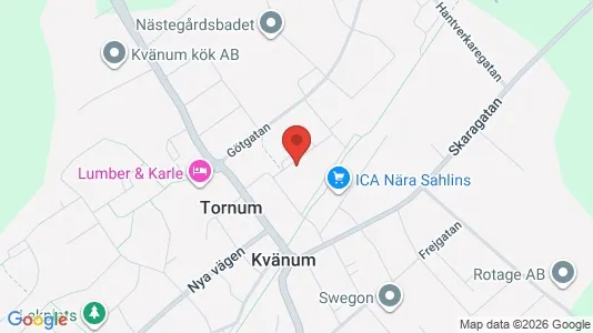 Apartments for rent i Vara - kort over placeringen