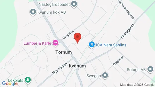 Apartments for rent i Vara - kort over placeringen