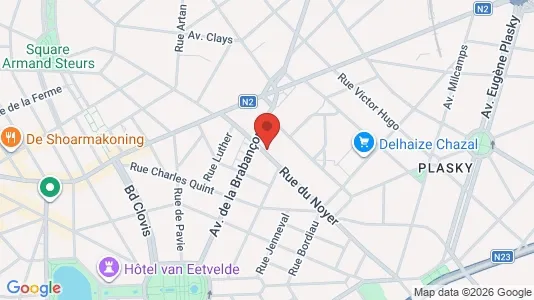 Apartments for rent i Stad Brussel - kort over placeringen